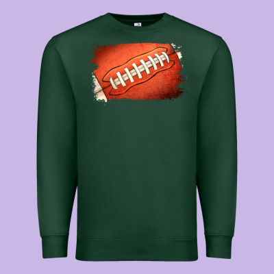 American Football Brushstroke Premium Sweatshirt Designed By Ranaportraitstore