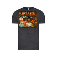 Vintage Black sweater weather tumbler Vintage Tee - BundleAndBundleShop