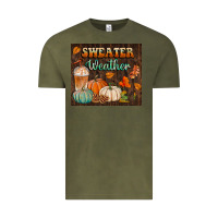 Vintage Olive sweater weather tumbler Vintage Tee - BundleAndBundleShop