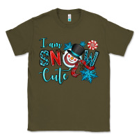 Army Green i am snow cute Classic Tee - OliviaCreatesArt