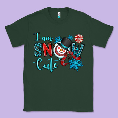 I Am Snow Cute Classic Tee Designed By Oliviacreatesart