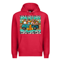 Cardinal western fall truck gnomes tumbler Premium Hoodie - Artiststas