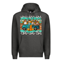 Charcoal Heather western fall truck gnomes tumbler Premium Hoodie - Artiststas