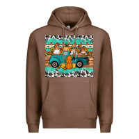 Chestnut western fall truck gnomes tumbler Premium Hoodie - Artiststas