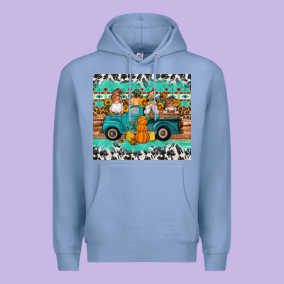 Western Fall Truck Gnomes Tumbler Premium Hoodie Designed By Artiststas