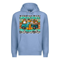 Colony Blue western fall truck gnomes tumbler Premium Hoodie - Artiststas