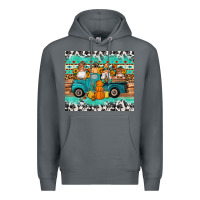 Rock western fall truck gnomes tumbler Premium Hoodie - Artiststas