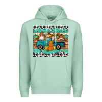 Seafoam western fall truck gnomes tumbler Premium Hoodie - Artiststas