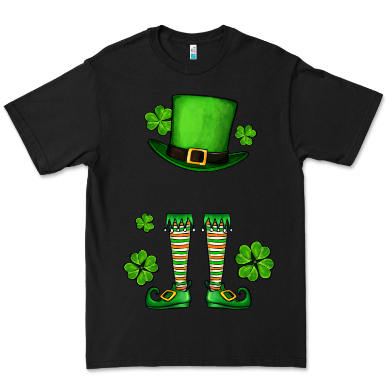 Custom Name St. Patrick's Leprechaun Premium Tee by OliviaCreatesArt | Teevron
