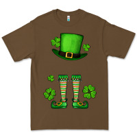 Cacao Custom name St. Patrick's leprechaun Premium Tee - OliviaCreatesArt