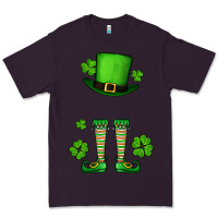 Plum Custom name St. Patrick's leprechaun Premium Tee - OliviaCreatesArt