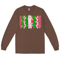 Chestnut summer brushstrokes Long Sleeve Tee - CowhideDigitalArt