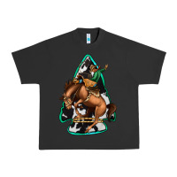 Pigment Black bucking bronco arrowhead Urban Heavy Tee - Jasminsmagicworld