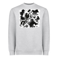 Heather Grey cowhide 5 Heavyweight Sweatshirt - RanaPortraitStore