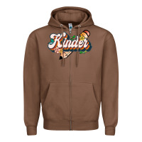 Chestnut kinder Zipper Hoodie - JahusDesignShop