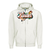Oatmeal Heather kinder Zipper Hoodie - JahusDesignShop