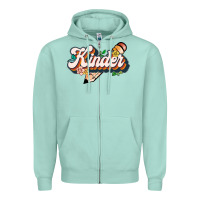 Seafoam kinder Zipper Hoodie - JahusDesignShop
