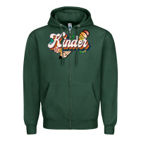 Sports Green kinder Zipper Hoodie - JahusDesignShop