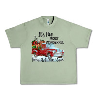 Oil Green it's the most wonderful time of the year Urban Heavy Tee - FaDigitalArtStudio