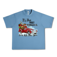 Pebble Blue it's the most wonderful time of the year Urban Heavy Tee - FaDigitalArtStudio