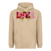 Mushroom valentines day love sunflowers Heavyweight Hoodie - RanaPortraitStore