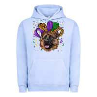 Pigment Grape Ice Mardi gras hat german shepherd Urban Hoodie - RanaPortraitStore