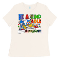 Bone Be a kind sole Autism Awareness Ladies Tee - FaDigitalArtStudio