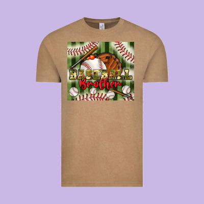 Baseball Brother Tumbler Vintage Tee Designed By Bundleandbundleshop