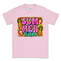 Bubblegum Pink summer vibes leopard background Classic Tee - Jasminsmagicworld