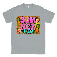Heather Grey summer vibes leopard background Classic Tee - Jasminsmagicworld