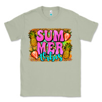 Matcha summer vibes leopard background Classic Tee - Jasminsmagicworld