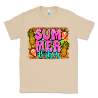 Mushroom summer vibes leopard background Classic Tee - Jasminsmagicworld