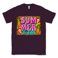 Plum summer vibes leopard background Classic Tee - Jasminsmagicworld