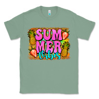 Sage summer vibes leopard background Classic Tee - Jasminsmagicworld