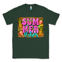 Sports Green summer vibes leopard background Classic Tee - Jasminsmagicworld
