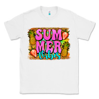 White summer vibes leopard background Classic Tee - Jasminsmagicworld