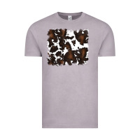 Vintage Zinc cowhide Vintage Tee - RanaPortraitStore