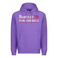 Purple barlet for america Premium Hoodie - maiPhamDesign