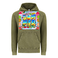 Vintage Olive summer time Vintage Hoodie - CowhideDigitalArt