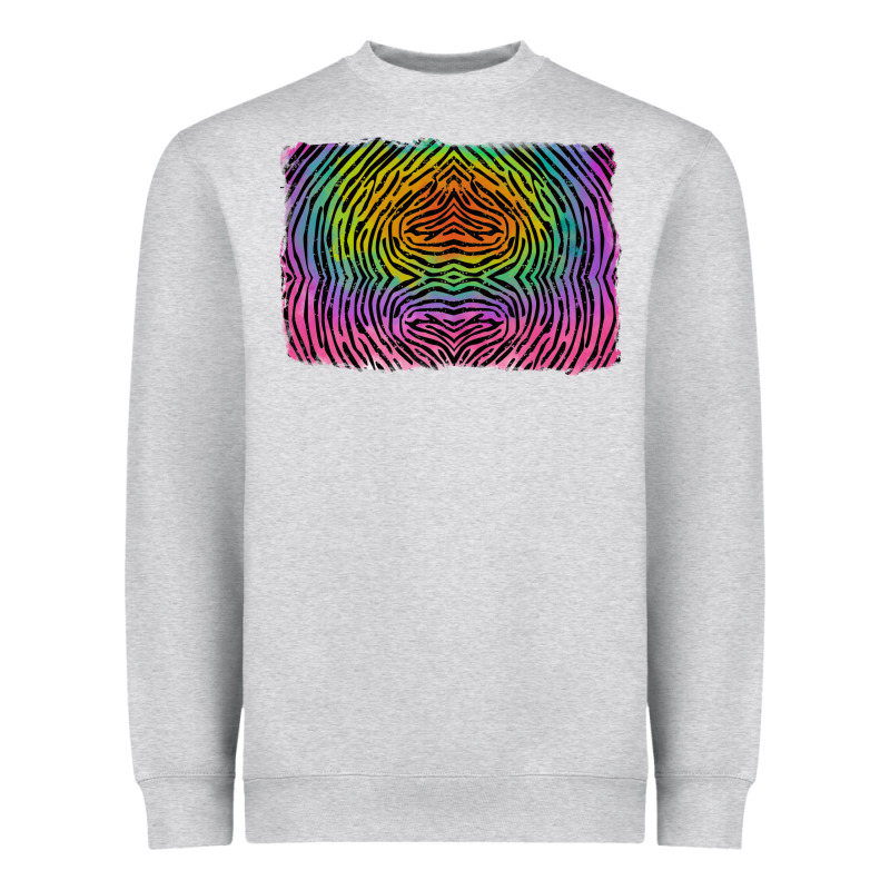 Colorful Zebra Background Heavyweight Sweatshirt by RanaPortraitStore | Teevron