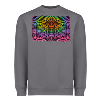 Storm colorful zebra background Heavyweight Sweatshirt - RanaPortraitStore