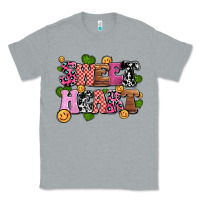 Heather Grey sweetheart olivia Classic Tee - OliviaCreatesArt