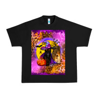 Black witchy cat Urban Heavy Tee - BundleAndBundleShop