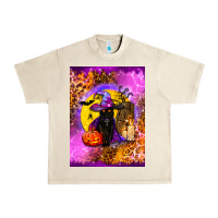 Sandshell witchy cat Urban Heavy Tee - BundleAndBundleShop