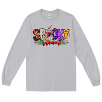 Moon Dust spooky summer vibes Long Sleeve Tee - CowhideDigitalArt