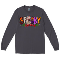 Smoke spooky summer vibes Long Sleeve Tee - CowhideDigitalArt