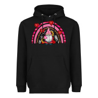 Black valentines day gnomes rainbow Heavyweight Hoodie - RanaPortraitStore