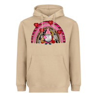 Mushroom valentines day gnomes rainbow Heavyweight Hoodie - RanaPortraitStore