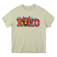 Mossy xoxo valentine's day highland cow Heavy Core Tee - Jasminsmagicworld