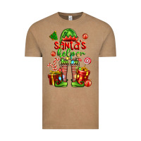 Santa S Helper Vintage Tee | Teevron
